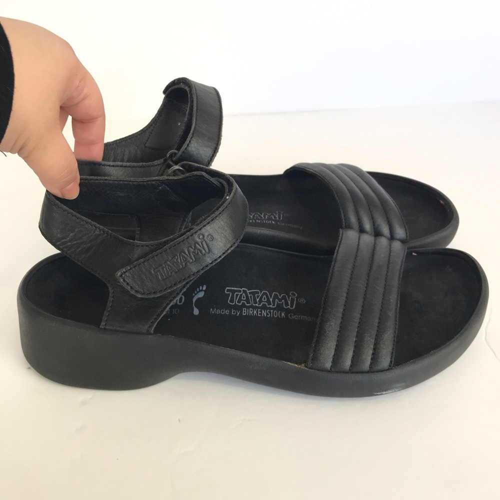Tatami Birkenstock | Black Sandals